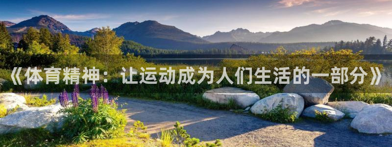 利记官方正版app神州:《体育精神:让运动成为人们生活的一部